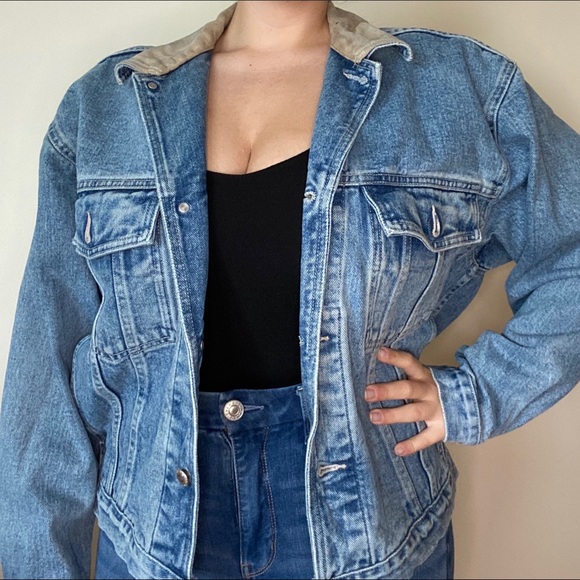banana republic factory denim jacket